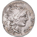 Coin, Curtia, Denarius, 116-115 BC, Rome, EF(40-45), Silver, Crawford:285/2