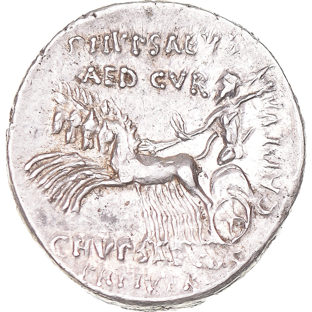 Coin, Aemilia, Denarius, 58 BC, Rome, AU(50-53), Silver, Crawford:422/1a
