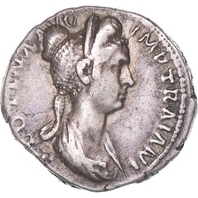 Coin, Plotina, Denarius, ca. 112-114, Rome, EF(40-45), Silver, Cohen:3, RIC:730