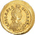 Moeda, Galla Placidia, Solidus, ca. 443-450, Constantinople, EF(40-45), Dourado
