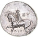 Moneda, Calabria, Didrachm, ca. 272-240 BC, Tarentum, EBC, Plata, HN Italy:1025