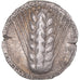 Monnaie, Lucanie, Statère, ca. 510-470 BC, Metapontion, TTB+, Argent, HN