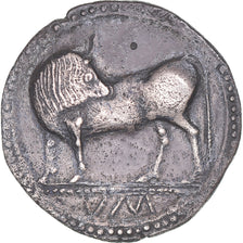Moneta, Lucania, Stater, ca. 550-510 BC, Sybaris, BB, Argento, HN Italy:1729