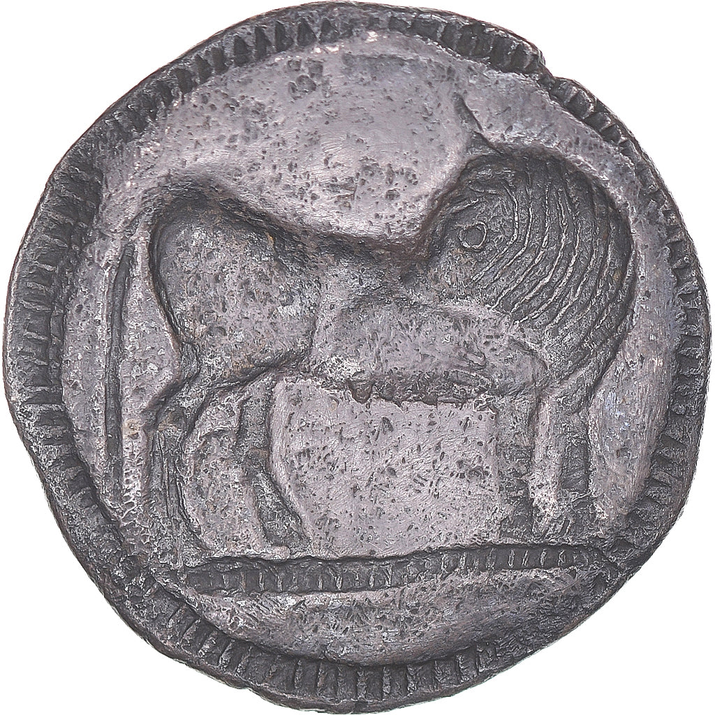 Moneta, Lucania, Stater, ca. 550-510 BC, Sybaris, BB, Argento, HN Italy:1729