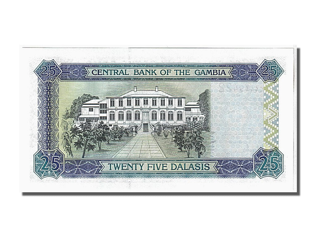 Banknot, Gambia, 25 Dalasis, 2001, UNC(65-70)