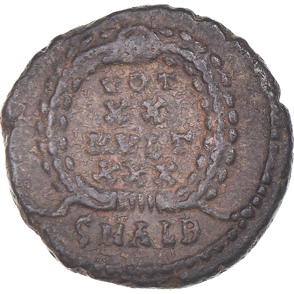 Monnaie, Constans, Follis, 337-350, Alexandrie, TB+, Bronze