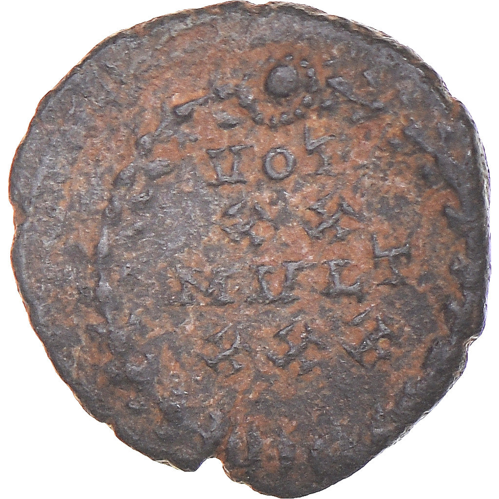 Moneta, Constans, Follis, 337-350, VF(30-35), Brązowy