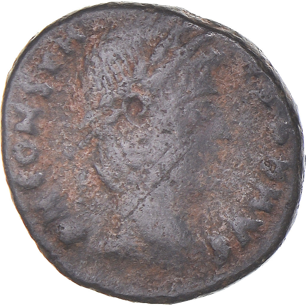 Moneta, Constans, Follis, 337-350, VF(20-25), Brązowy