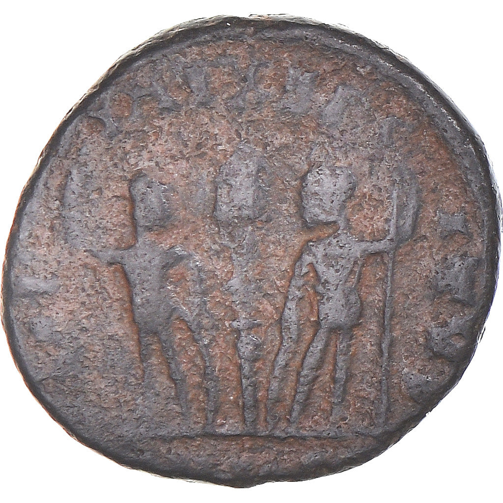 Moneta, Constans, Follis, 337-350, VF(20-25), Brązowy