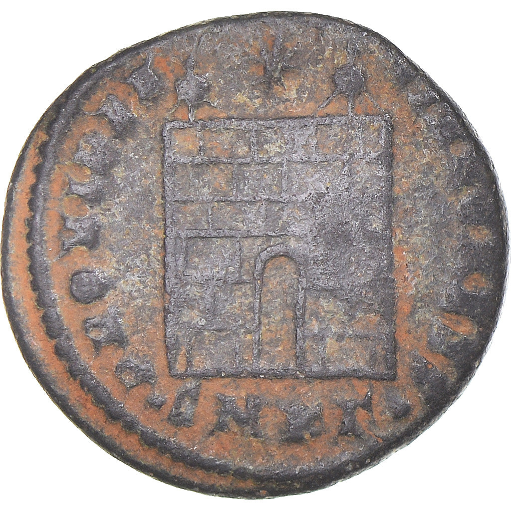 Monnaie, Constance II, Follis, 324-337, Cyzique, TTB, Bronze