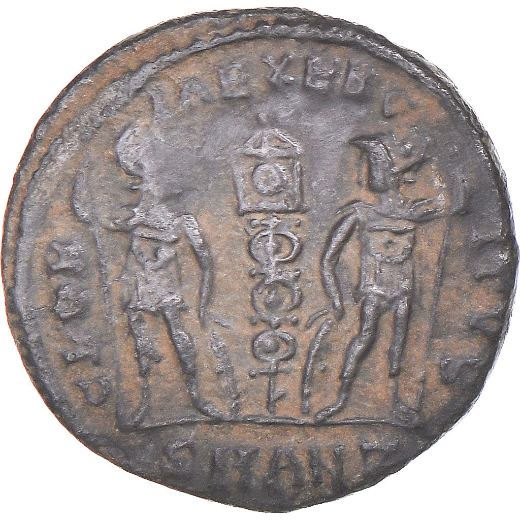 Moneta, Constantius II, Follis, 324-337, Antioch, VF(30-35), Brązowy