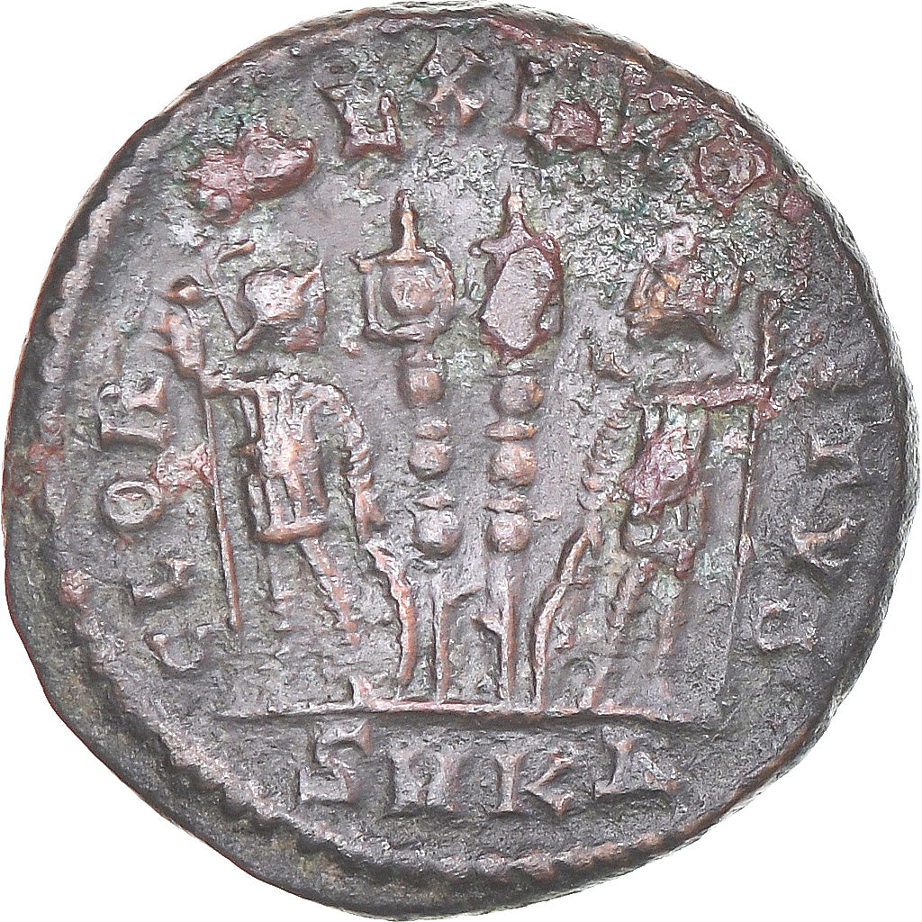Moneta, Constantius II, Follis, 324-337, Kyzikos, EF(40-45), Brązowy