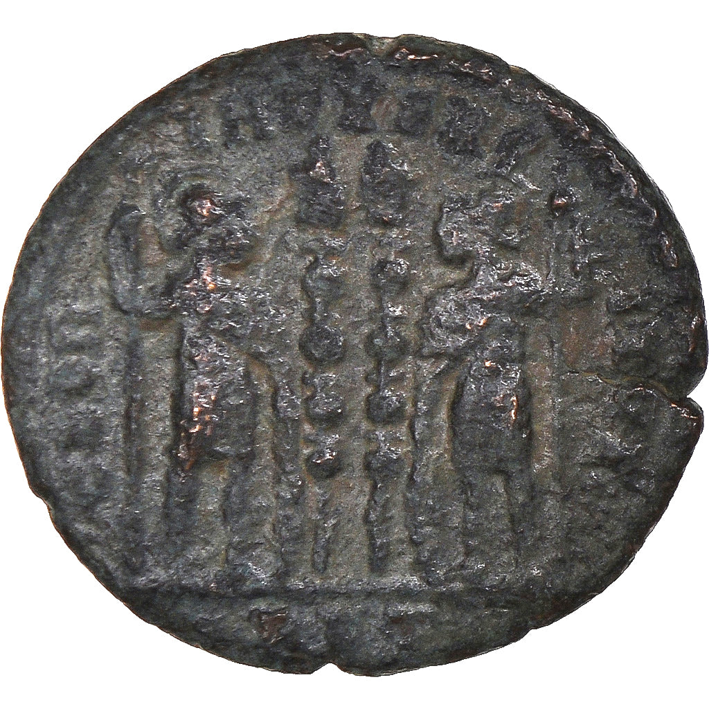 Moneta, Constantius II, Follis, 324-337, VF(20-25), Brązowy