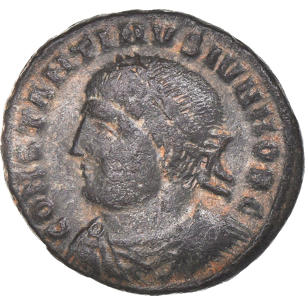 Moneta, Constantine II, Follis, 317-337, Thessalonica, EF(40-45), Brązowy
