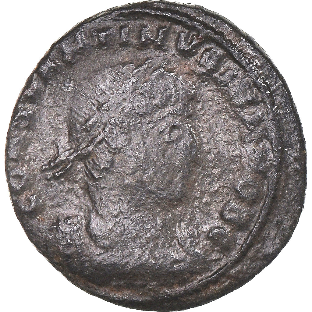 Moneta, Constantine II, Follis, 317-337, Thessalonica, VF(30-35), Brązowy