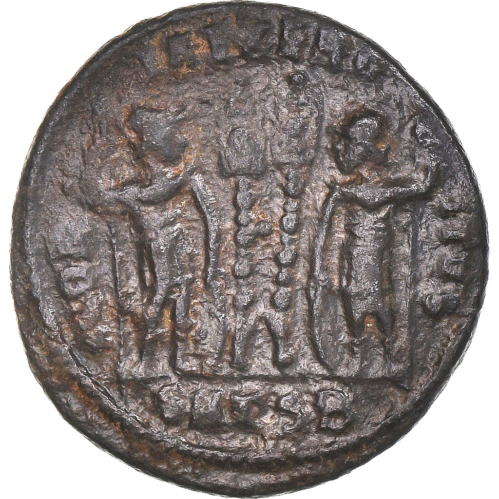 Moneta, Constantine II, Follis, 317-337, Thessalonica, VF(30-35), Brązowy