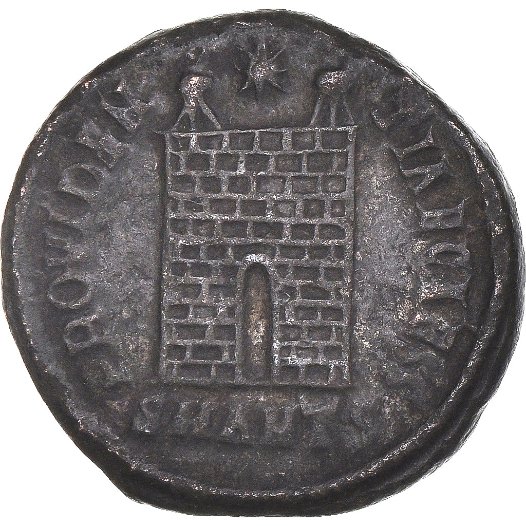 Monnaie, Constance II, Follis, 317-337, Antioche, TB+, Bronze
