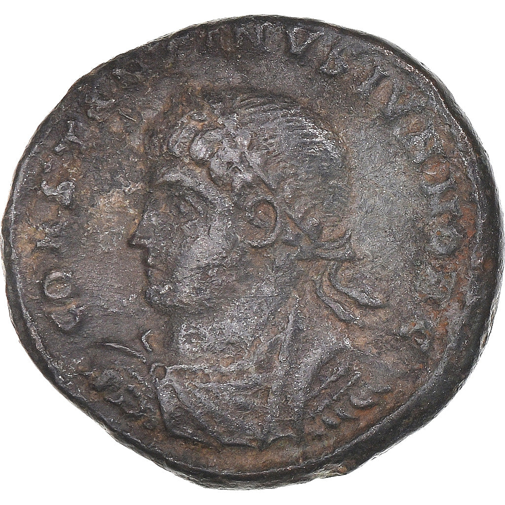 Moneta, Constantine II, Follis, 317-337, Antioch, EF(40-45), Brązowy