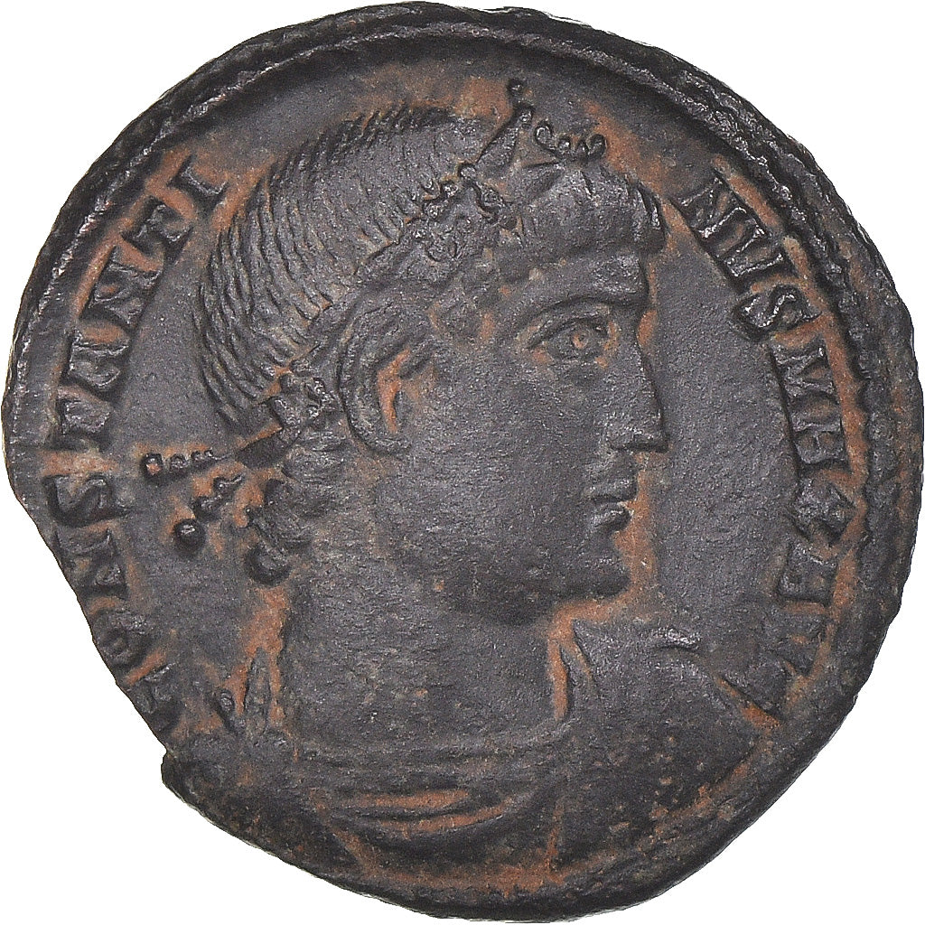 Coin, Constantine I, Follis, 307/310-337, Constantinople, EF(40-45), Bronze