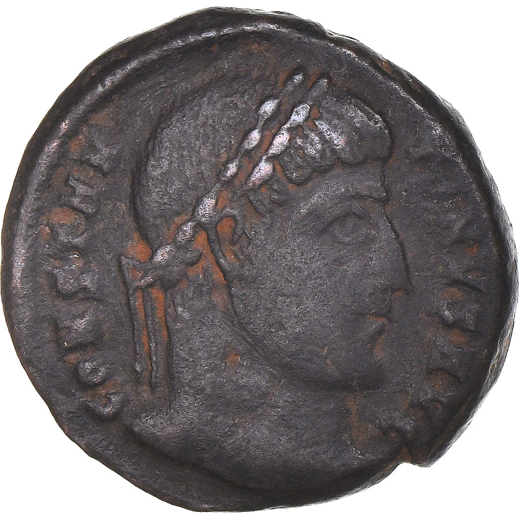 Moneta, Constantine I, Follis, 307/310-337, Kyzikos, EF(40-45), Brązowy