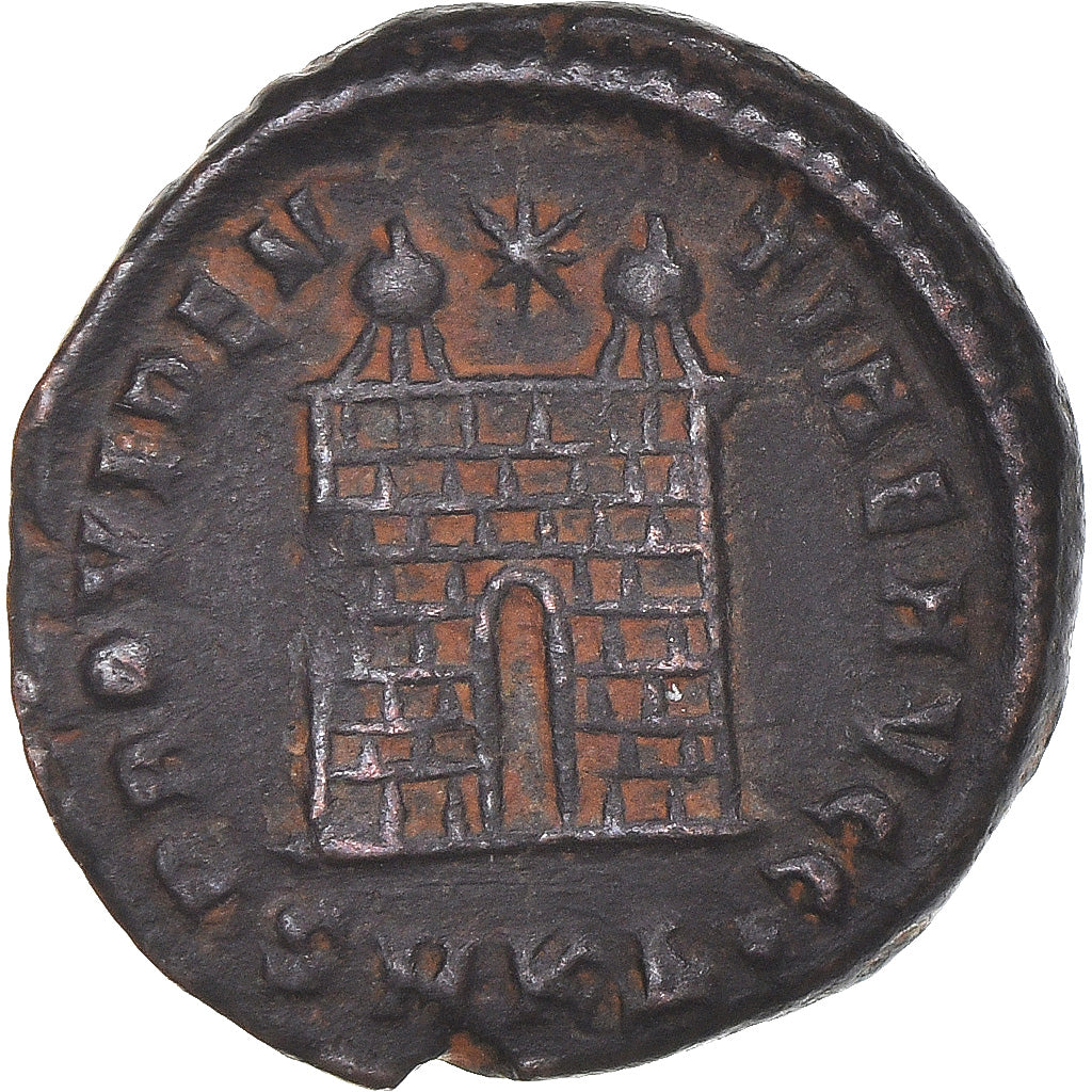 Moneta, Constantine I, Follis, 307/310-337, Kyzikos, EF(40-45), Brązowy