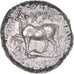 Coin, Thrace, Tetradrachm, ca. 387/6-340 BC, Byzantium, EF(40-45), Silver