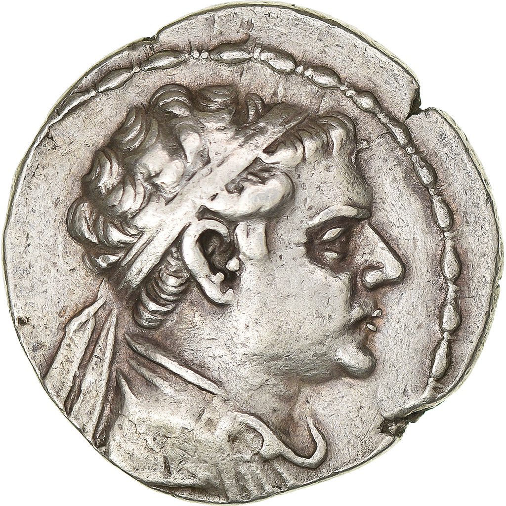 Coin, Baktrian Kingdom, Eukratides II Soter, Tetradrachm, ca. 145-140 BC