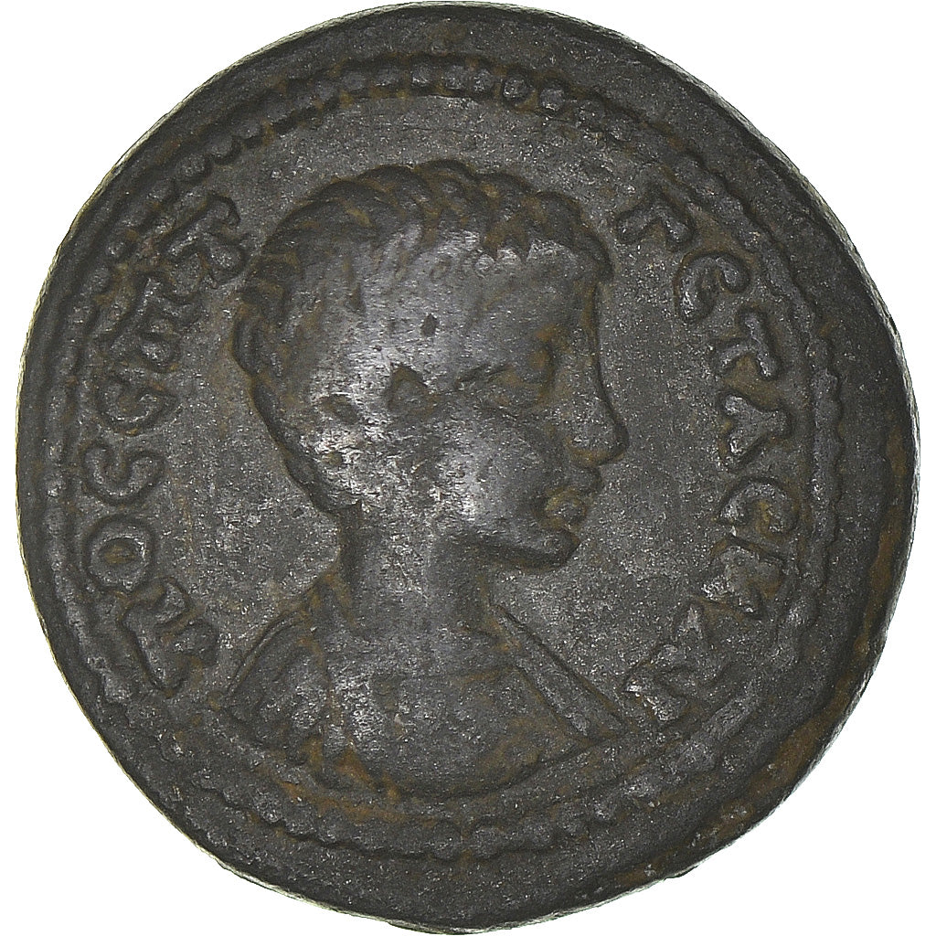 Moneta, Frygia, Geta, Assarion, 198-209, Acmoneia, EF(40-45), Brązowy