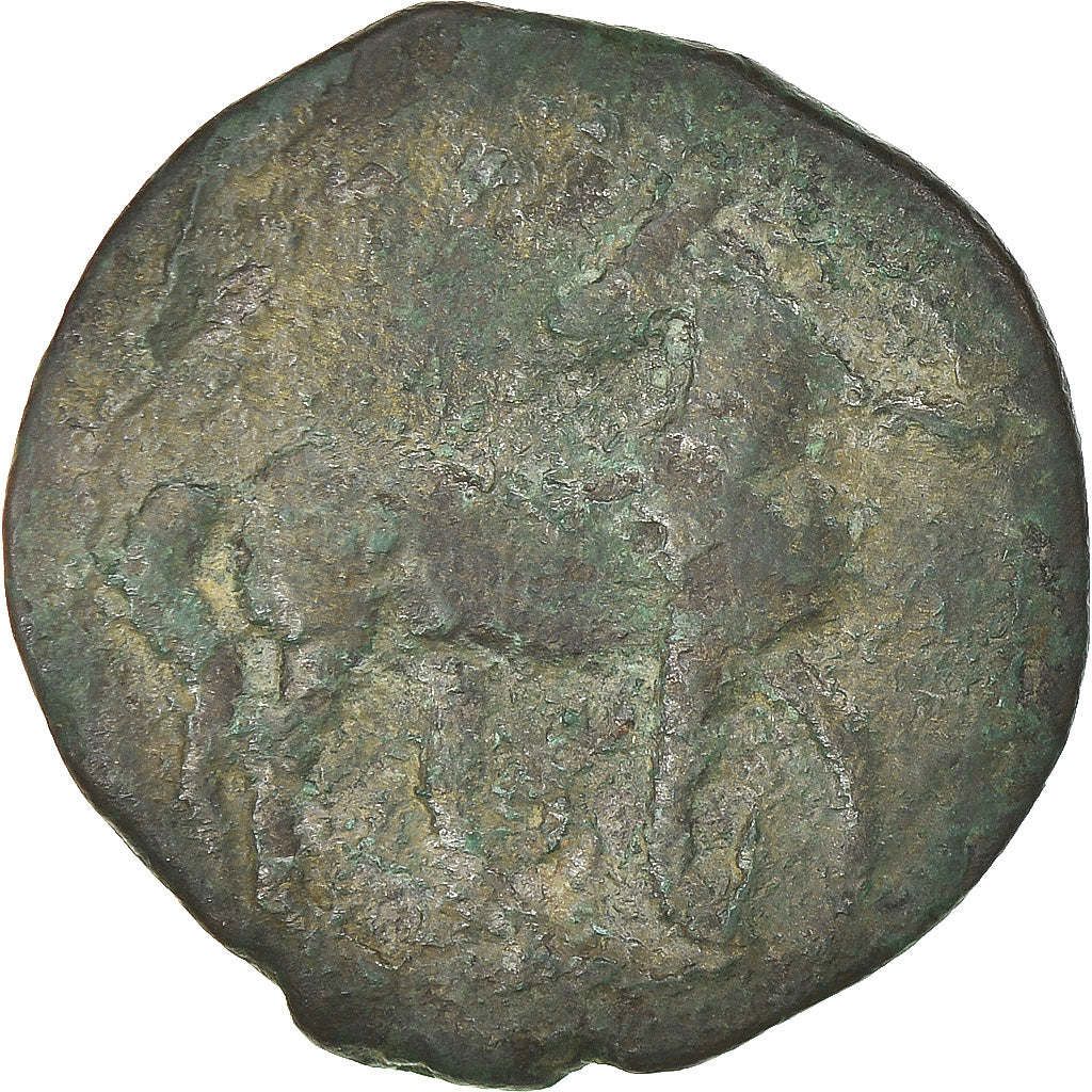 Munten, Zeugitana, Bronze Æ, Carthage, FR+, Bronzen