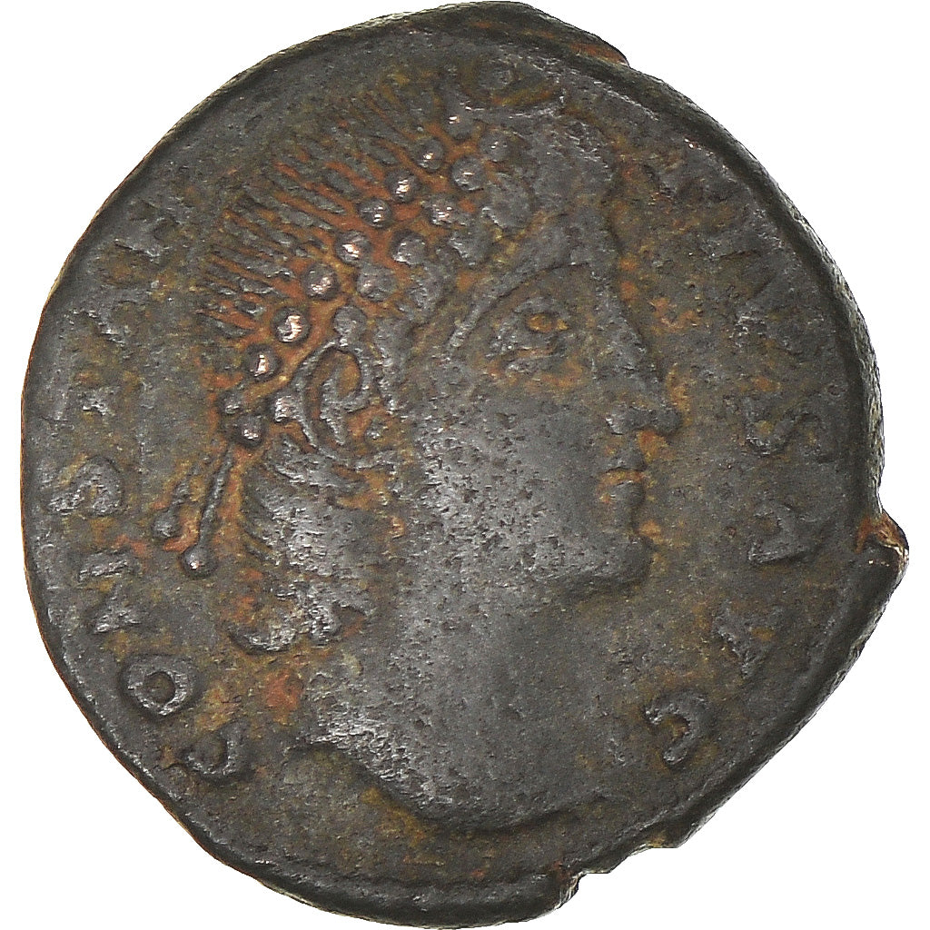 Moneta, Constantius II, Follis, 337-361, Antioch, VF(30-35), Brązowy