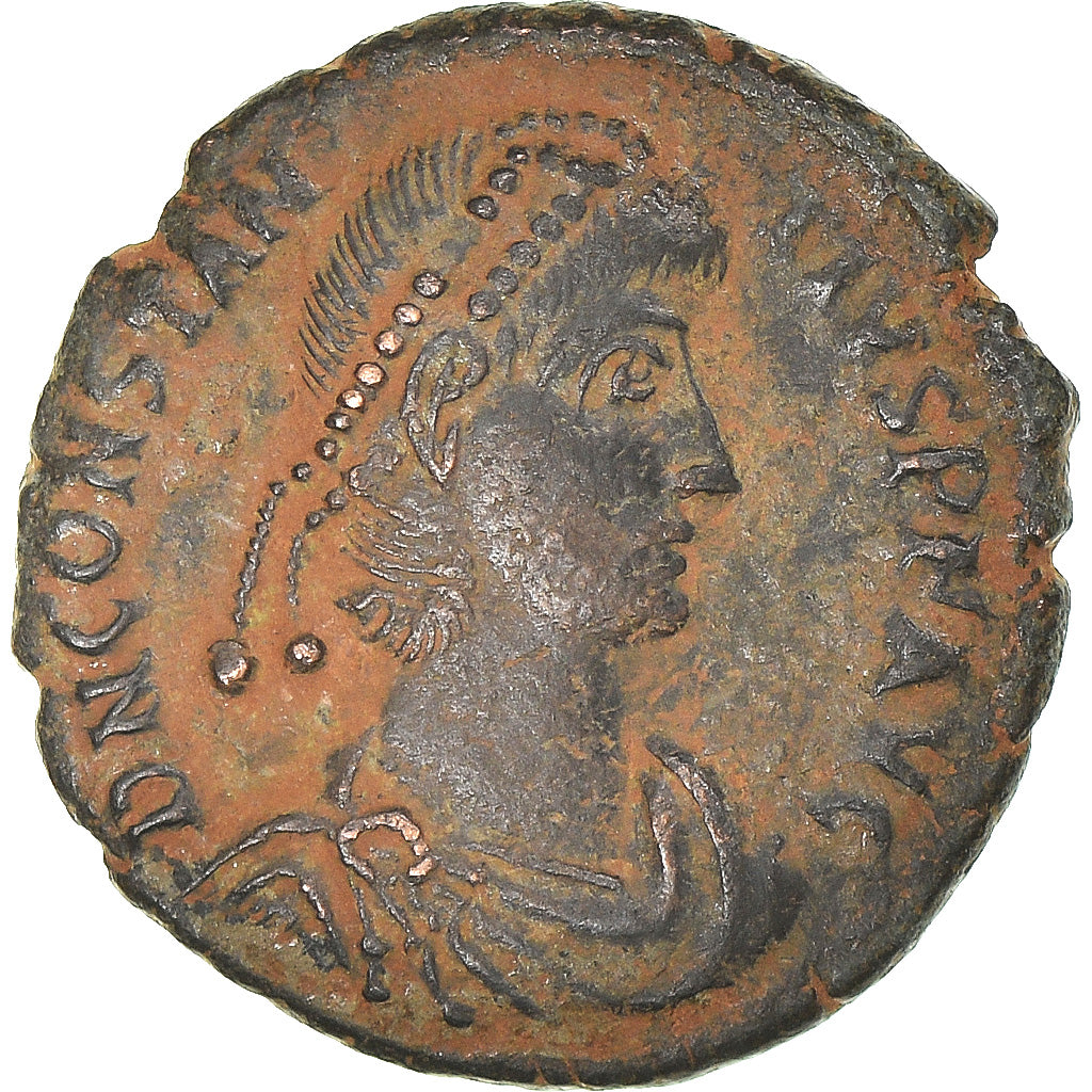 Coin, Constantius II, Follis, 337-361, Kyzikos, EF(40-45), Bronze