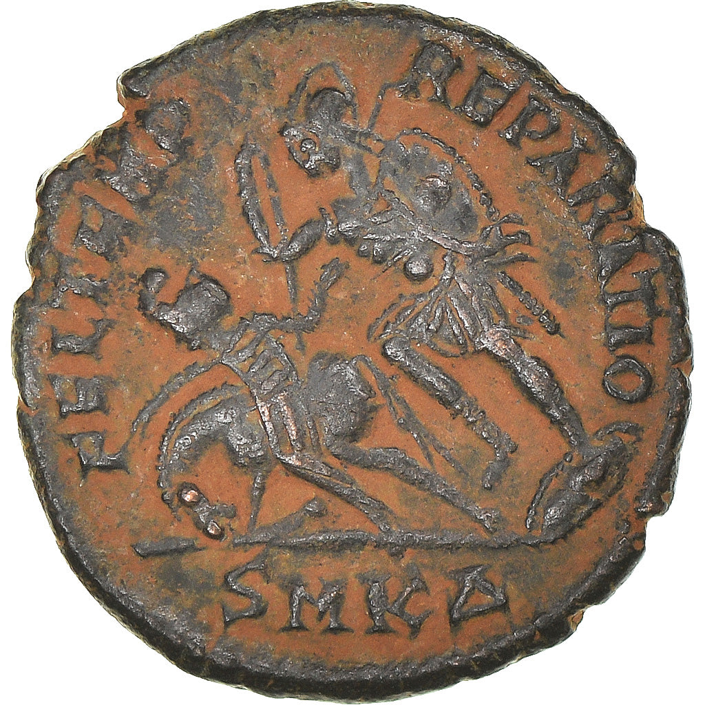Coin, Constantius II, Follis, 337-361, Kyzikos, EF(40-45), Bronze
