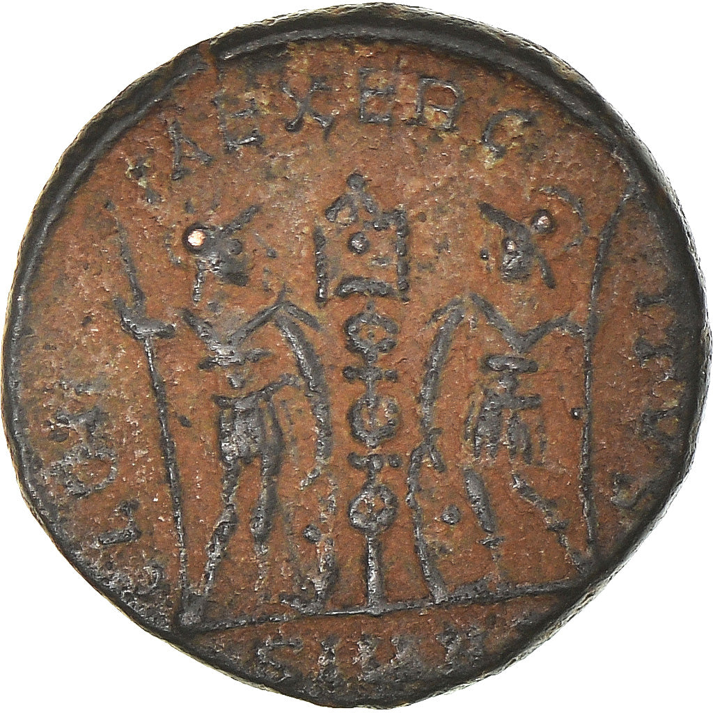 Monnaie, Constance II, Follis, 337-361, Antioche, TTB, Bronze