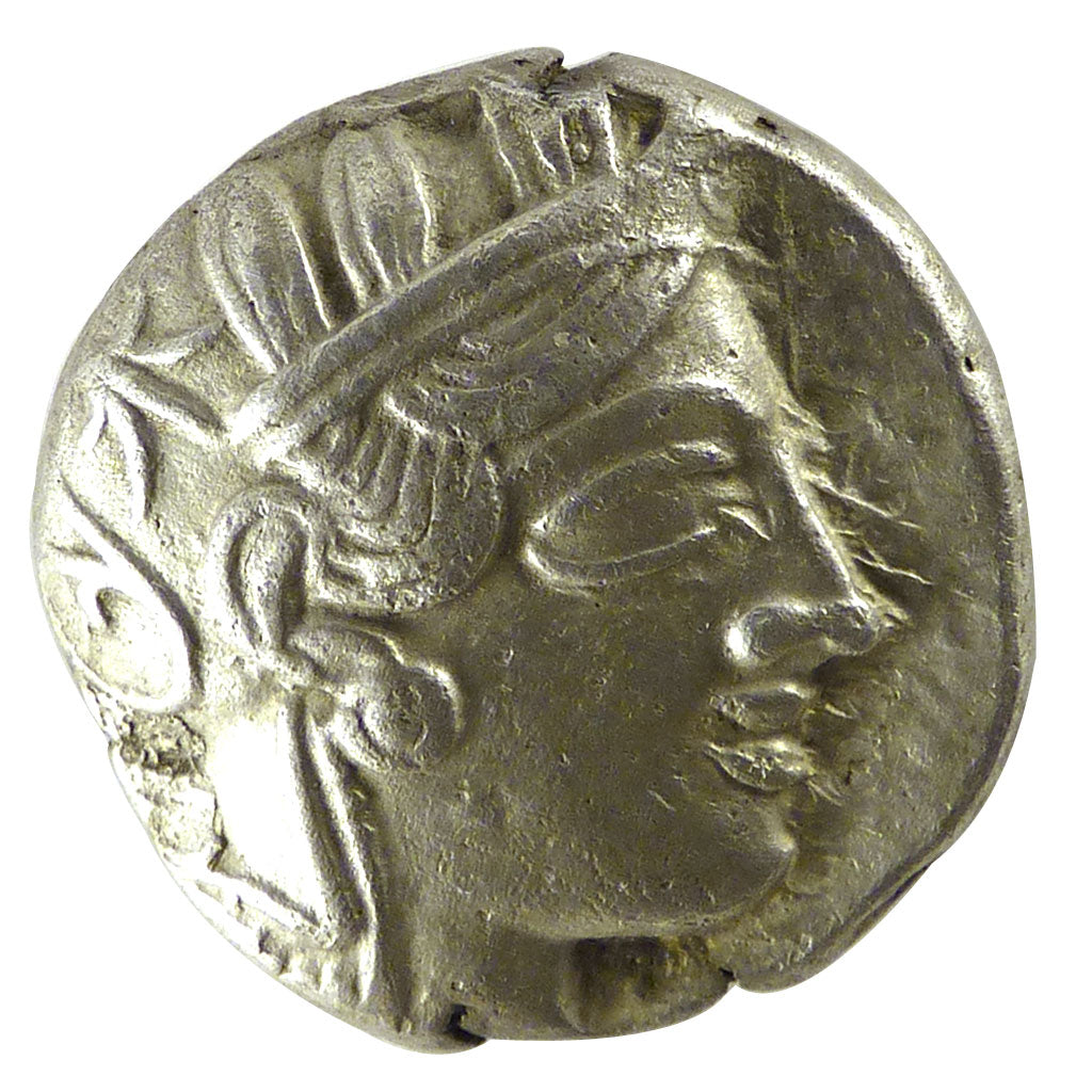 Attica, Athens (490-407 BC), Tetradrachm, Athens, AU(50-53), Silver, Pozzi...