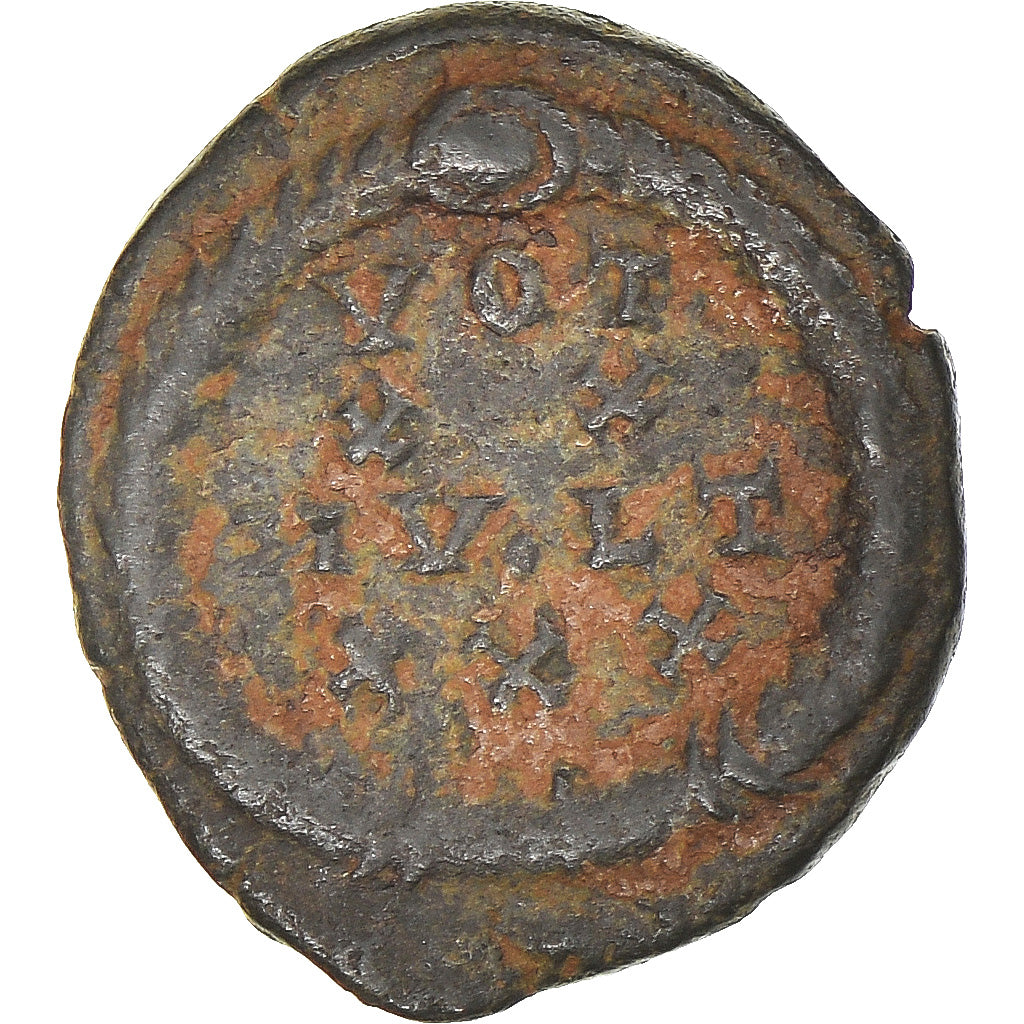 Moneta, Constantius II, Follis, 337-361, VF(30-35), Brązowy