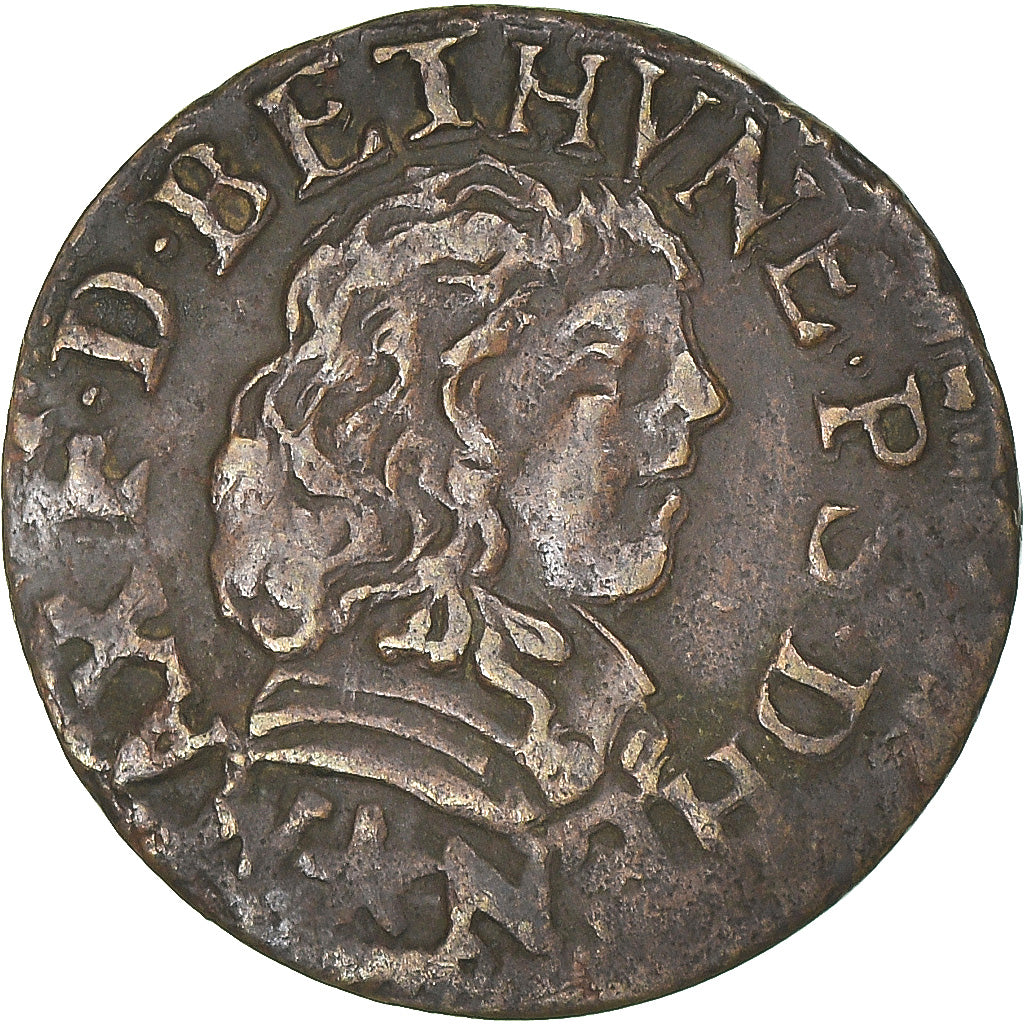 Coin, BOISBELLE & HENRICHEMONT, Maximilien III de Béthune, Double tournois