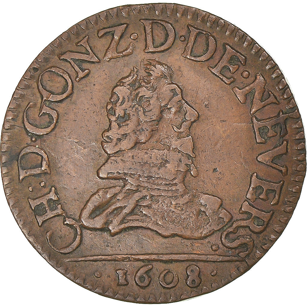 Monnaie, Principauté d'Arches-Charleville, Charles de Gonzague, Double