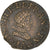Moeda, França, Louis XIII, Denier Tournois, 1626, Paris, AU(55-58), Cobre