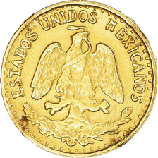 Münze, Mexiko, 2 Pesos, 1920, Mexico City, Contemporary forgery, VZ, Gold