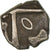 Moneda, Volcae Tectosages, Drachme "à la tête cubiste", 1st century BC, BC+