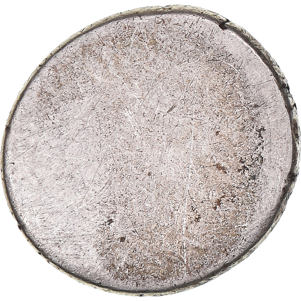 Monnaie, Cambodge, Norodom I, 2 Pe, 1/2 Fuang, ND (1847-1860), TTB+, Argent