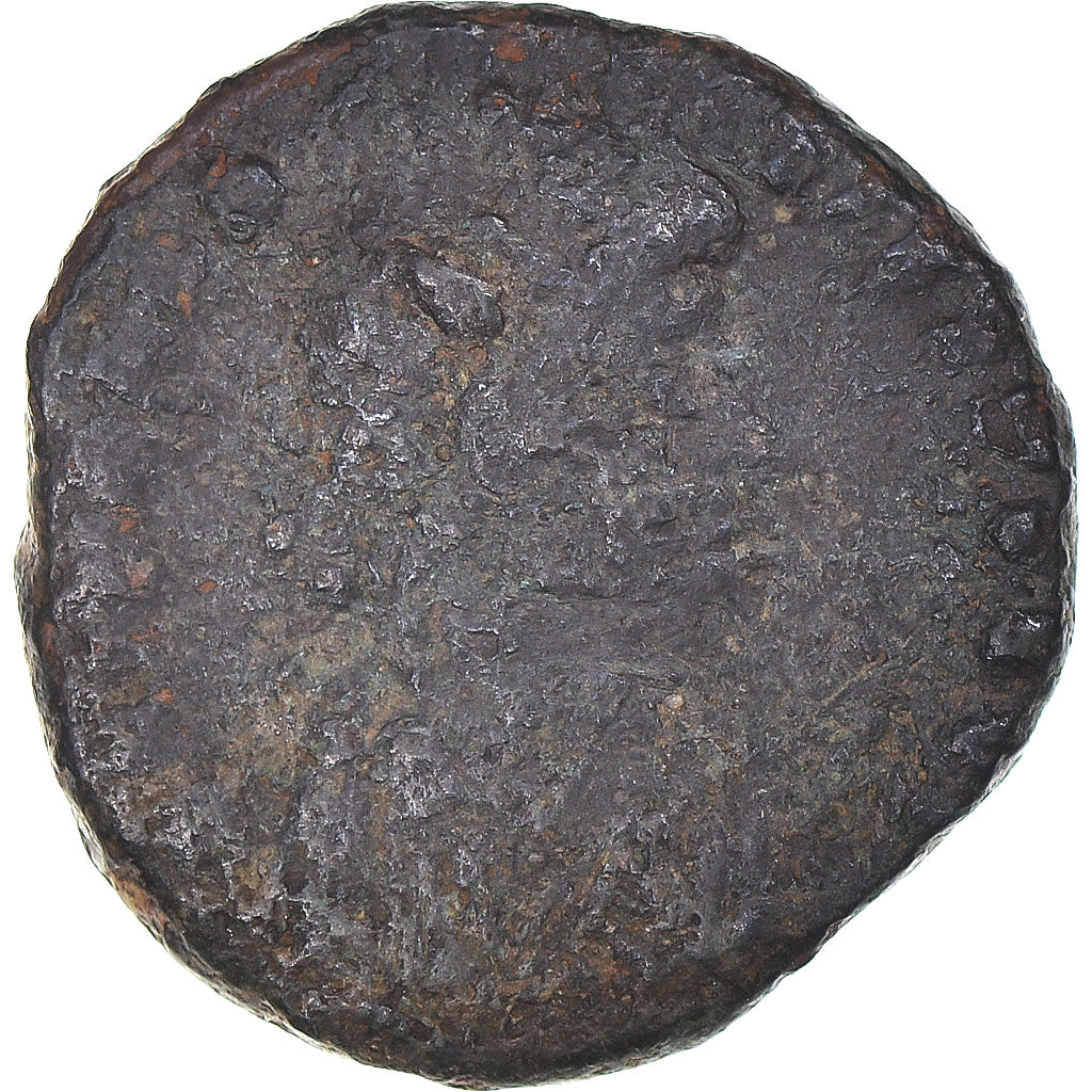 Moneta, Follis, 4th century AD, Antioch, F(12-15), Brązowy