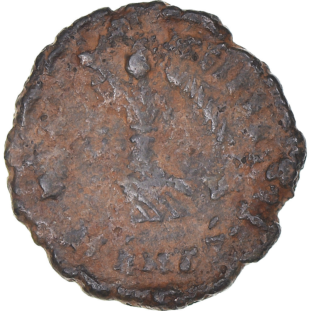 Moneta, Follis, 4th century AD, Antioch, F(12-15), Brązowy