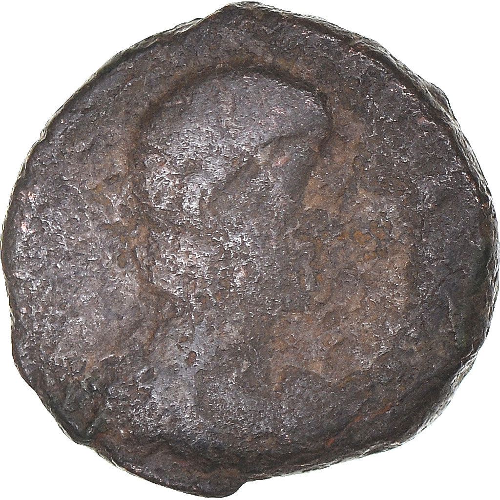 Moneta, Follis, 4th century AD, F(12-15), Brązowy
