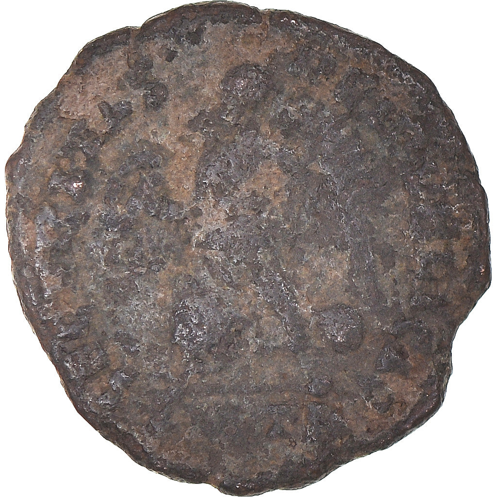 Moneta, Follis, 4th century AD, F(12-15), Brązowy