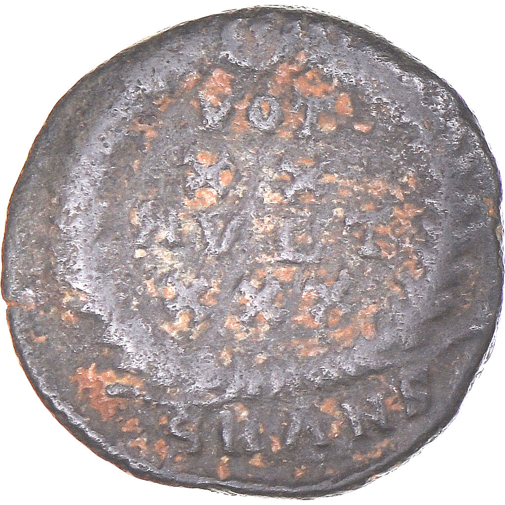 Moneta, Constantius II, Follis, 324-361, Antioch, VF(20-25), Brązowy