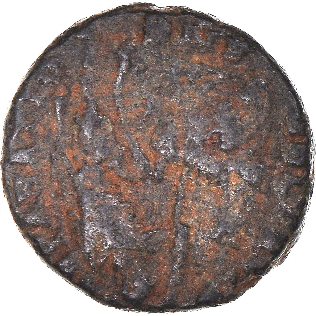 Monnaie, Follis, 4th century AD, Nicomédie, B+, Bronze