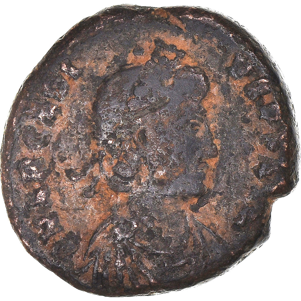 Moneta, Follis, 4th century AD, F(12-15), Brązowy