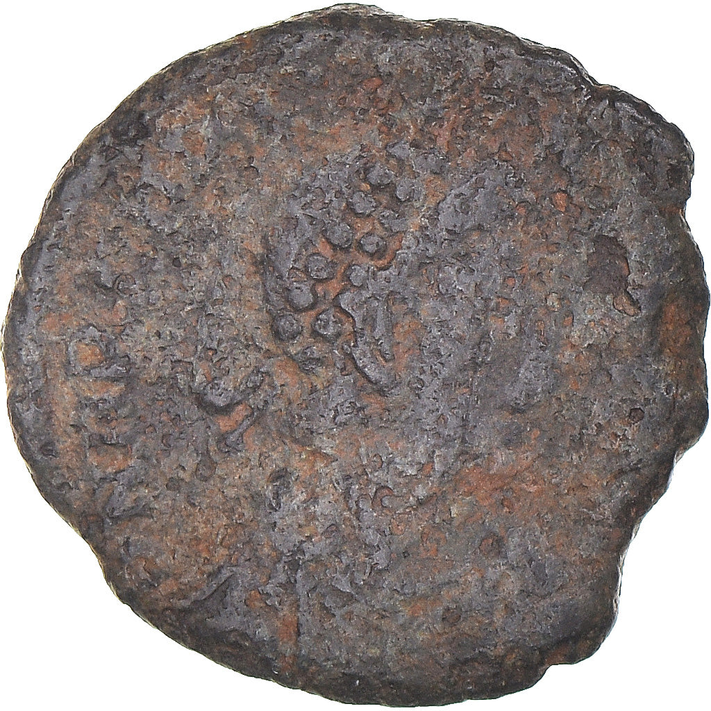 Moneta, Follis, 4th century AD, F(12-15), Brązowy