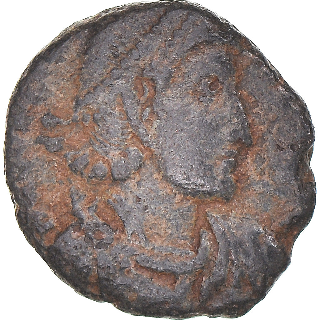 Moneta, Follis, 4th century AD, Antioch, VF(20-25), Brązowy